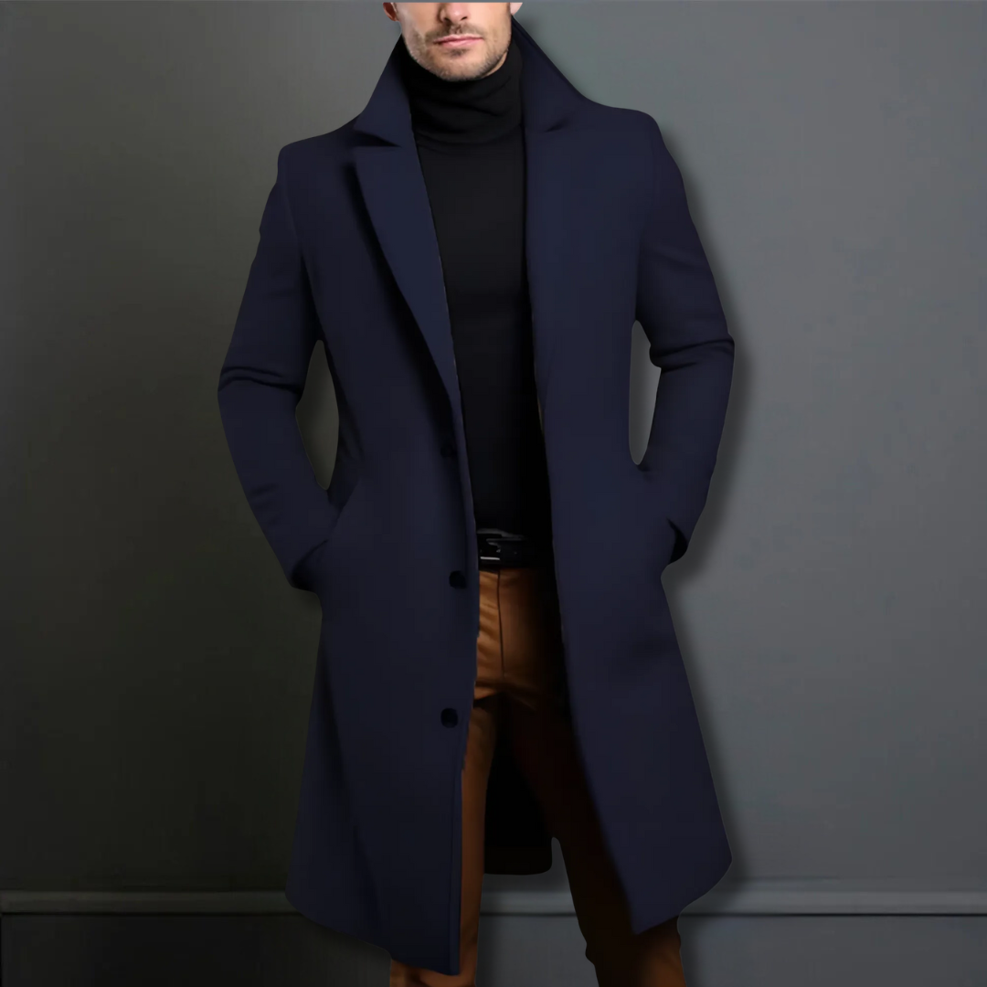 Owen | Klassisk Overjakke – Stilfuld Elegance til Hverdag