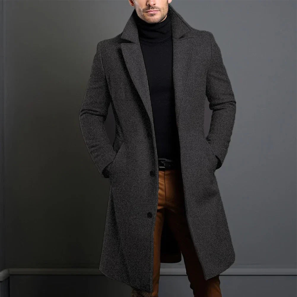 Owen | Klassisk Overjakke – Stilfuld Elegance til Hverdag