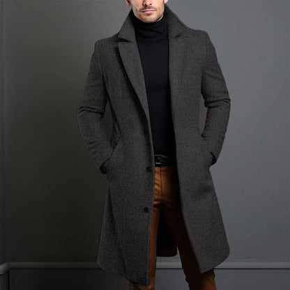 Owen | Klassisk Overjakke – Stilfuld Elegance til Hverdag