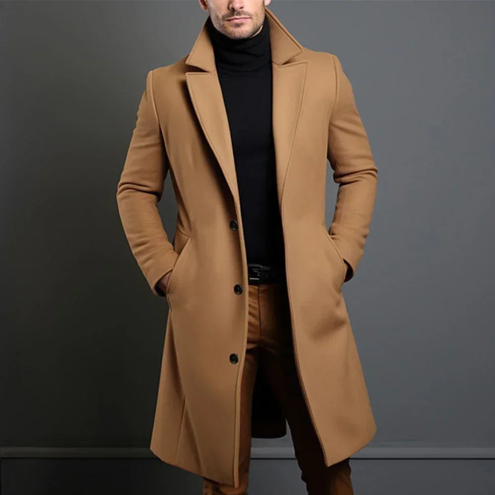 Owen | Klassisk Overjakke – Stilfuld Elegance til Hverdag
